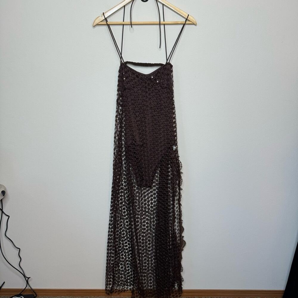 Free People Intimately NWT Smoke and Mirrors Slip Bodysuit Size M - Picture 3 of 12